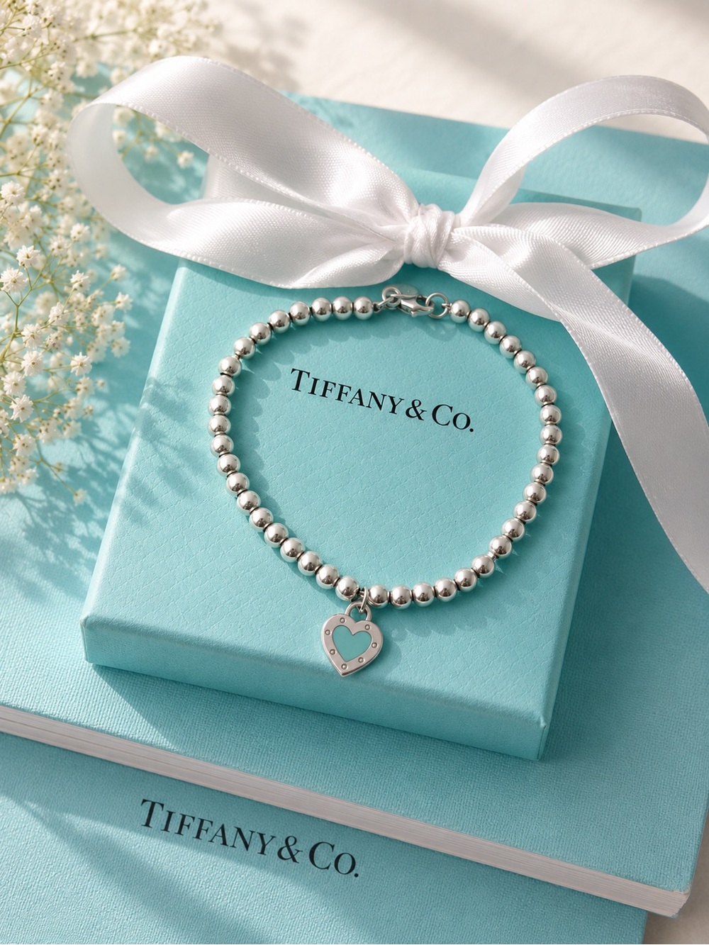 Authentic Tiffany & Co Love Tiffany Blue Heart Tag Bracelet